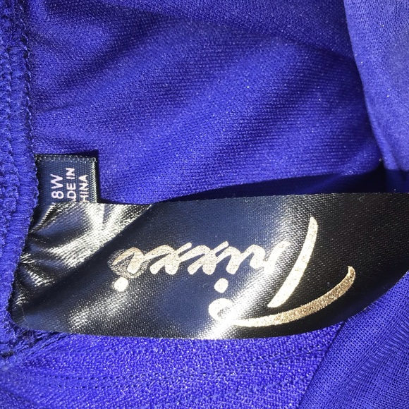 Plus Size Prom Dress - Trixxi Short Dress - Picture 3 of 3